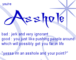 asshole