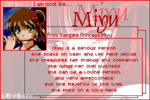 I am most like Miyu